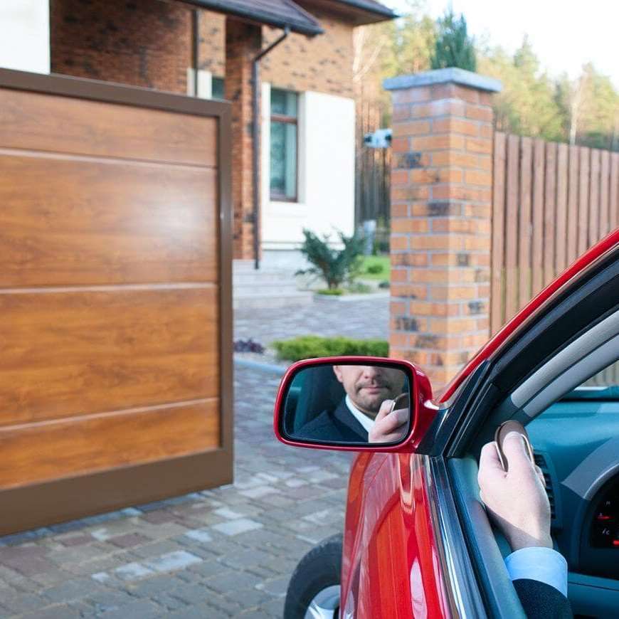 Автоматические откатные ворота