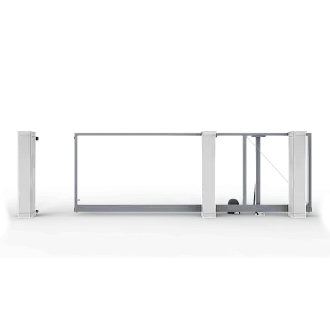 Откатные ворота с электроприводом серии Prestige без заполнения Откатные ворота с электроприводом серии Prestige без заполнения