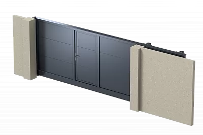 Встроенная калитка Встроенная калитка